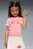 Детская розовая футболка PUMA x HELLO KITTY AND FRIENDS Slim Tee Kids