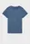 Женская синяя футболка TAD ESSENTIALS Heather Logo Tee Women