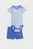 Дитячий синій комплект одягу (боді, шорти) Minicats 2-Piece Set Baby