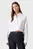 Жіноча біла сорочка OXFORD LS CROPPED SHIRT