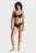 Женский черный топ с узором UNLINED BRALETTE