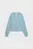 Жіночий блакитний світшот Essentials Elevated V-neck Sweatshirt Women