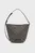 Женская серая сумка с узором JACQUARD BUCKET