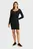 Жіноча чорна сукня TJW BADGE RIB BODYCON DRESS EXT