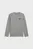 Чоловічий сірий лонгслів Essentials No. 1 Logo Long Sleeve Tee Men