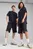 Темно-синие шорты PREMIUM ESS Jacquard Long Line Relaxed Shorts 11