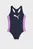 Детский темно-синий купальник PUMA Girls' Swimsuit