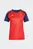 Женская красная футболка в полоску Spain 26 Home Replica