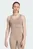 Жіночий бежевий топ  adidas All Me Medium Support