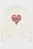 Женский белый свитшот HEARTS