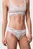 Женские белые трусики с узором BIKINI