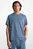 Чоловіча синя футболка EMBOSSED LOGO TEE