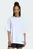 Женская белая футболка MINI EMBROIDERY OVERSIZED GRAPHIC