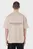 Мужская бежевая футболка COLNE LOGO OVERSIZED