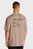 Мужская бежевая футболка WASHED PUFF PRINT TEE