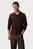 Чоловіче коричневе поло LS SUPIMA COTTON SOLID POLO