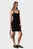 Женское черное платье RAYON SWEATER DRESS