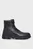 Чоловічі чорні шкіряні черевики Arron Lace Mid M