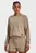 Жіночий бежевий світшот UA Crop Terry LS BTG
