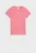 Детская розовая футболка Essentials Rib Slim Tee Youth