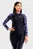 Жіночий чорний лонгслів SWIM L/S RASH VEST ALLOVER