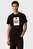 Мужская черная футболка WHOLESALE JEANS GRAPHICS