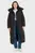 Жіноча чорна куртка NON DOWN OVERSIZED LONG PUFFER