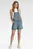Женский синий джинсовый комбинезон Dungaree