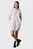 Женское светло-серое платье CHENILLE MONOLOGO HOODIE DRESS