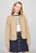 Жіноча бежева куртка JERSEY LINED JACKET
