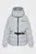 Женская серая куртка belted puffer