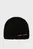 Женская черная шапка TJW LINEAR LOGO TEDDY BEANIE