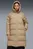 Женская бежевая куртка Mono Hooded Parka Women