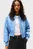 Женский голубой бомбер TJW ESSENTIAL BOMBER JACKET EXT