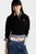 Женский черный кардиган TJW CRP BADGE ZIP THRU