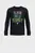Дитячий чорний лонгслів UA Pjt Rck B Graphic LS