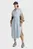 Женское голубое платье в полоску Long Shirt Dress Wmn