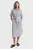 Жіноча лляна сукня у смужку REG LINEN STRIPED SHIRT DRESS