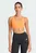 Женский оранжевый топ Optime Essentials Workout Medium Support