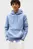 Мужское голубое худи TOMMY LOGO TIPPED