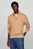 Чоловіча бежева кофта CLASSIC COTTON CABLE ZIP MOCK