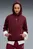 Женское бордовое худи Essentials Oversized Hoodie Women