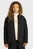 Детская черная рубашка-пальто QUILTED OVERSHIRT