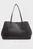 Женская черная сумка SNAP LARGE TOTE