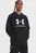 Мужское черное худи UA Rival Fleece Logo HD