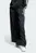 Женские черные спортивные брюки Satin Wide Leg