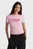 Женская розовая футболка TJW SLIM ESSENTIAL LOGO TEE EXT
