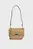 Женская бежевая кожаная сумка k forever sm crossbody