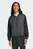 Чоловіча чорна куртка Essentials CLIMAWARM 3-Stripes Insulated Hooded Hybrid
