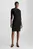 Жіноча чорна сукня SCUBA CREPE HALF SLEEVE DRESS